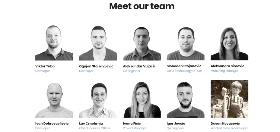 cloud horizon meet the team page